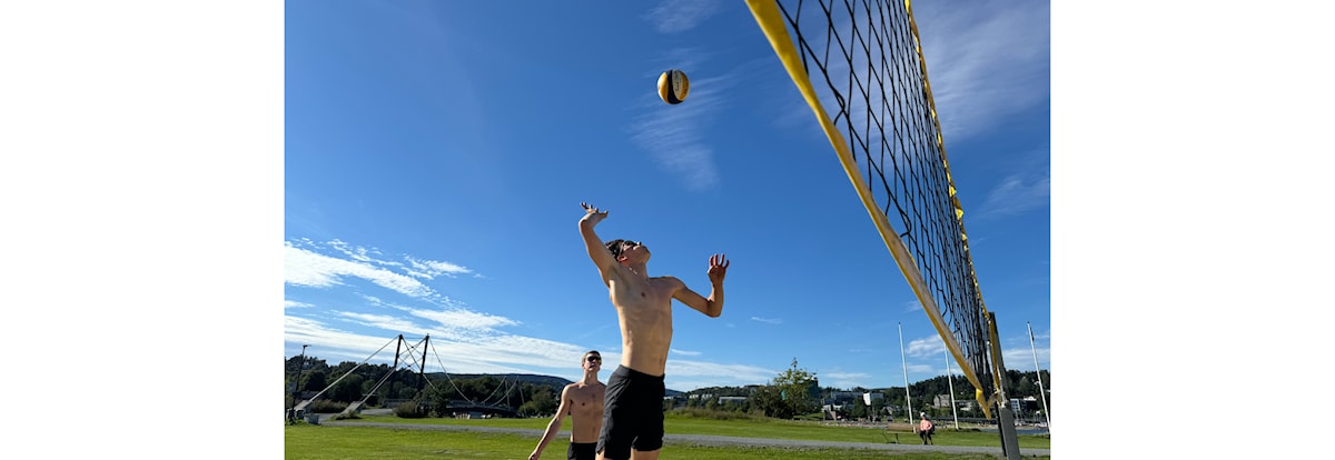 Sandvolleyballøkt